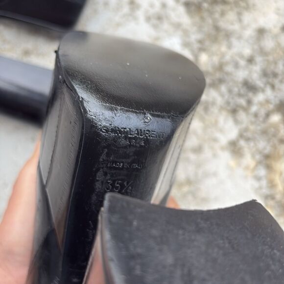 Saint Laurent eel skin boots - Picture 9 of 12